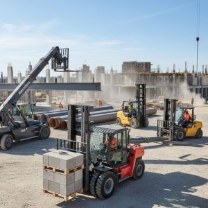The Fork Lift Truck, Stacker, Reach Truck & Rough Terrain Lift Trucks